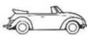 VOLKSWAGEN Kever Convertible (1973) - Volkswagen Owner's Manual: Operation and Maintenance - 3