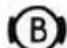 VOLKSWAGEN Kever Convertible (1973) - Brake warning light - 1