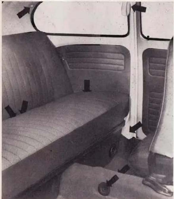 VOLKSWAGEN Kever VW 1300 (1968) - Autoriemen - 1