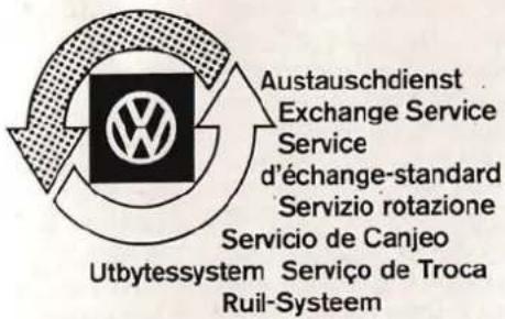 Austauschdienst Exchange Service Service d'échange-standard Servizio rotazione Servicio de Canjeo Utbytessystem Serviço de Troca Ruil-Systeem