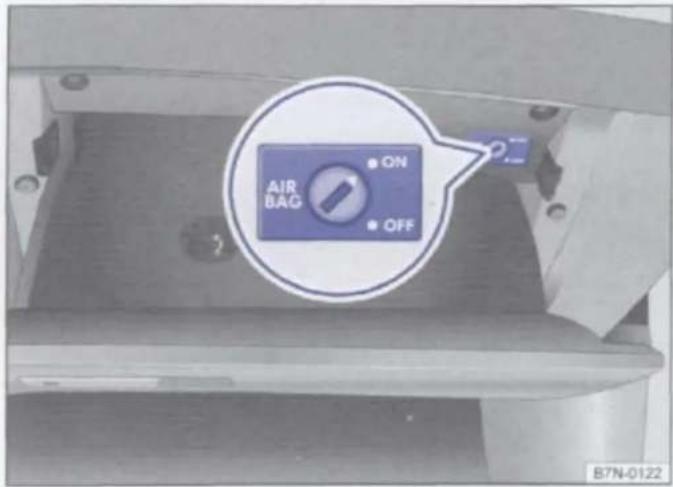 AIR BAG ON OFF 2 B7N-0122