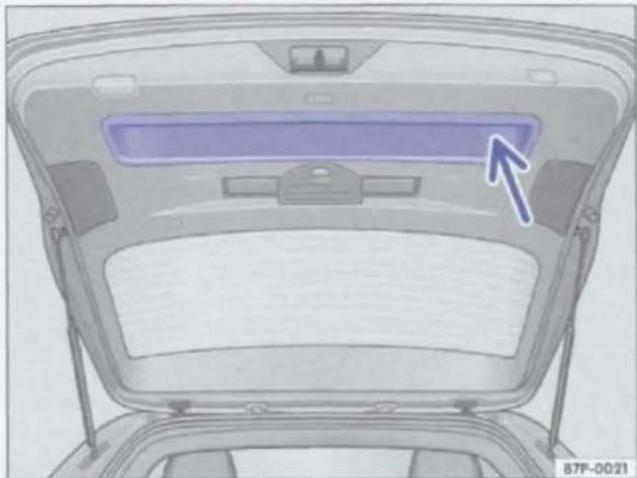 VOLKSWAGEN Sharan (2013) - Achterklep sluiten - 1