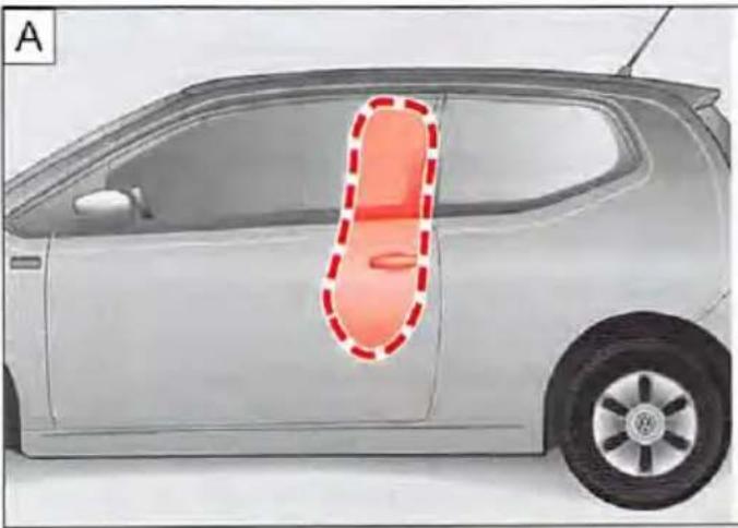 VOLKSWAGEN Up! (2011) - Zij-airbags - 1