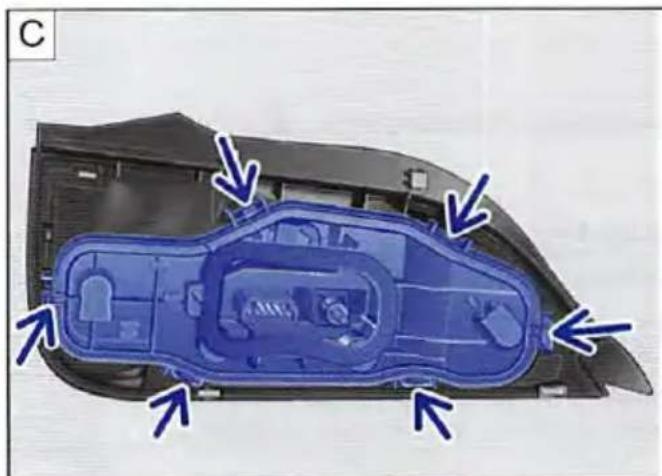 VOLKSWAGEN Up! (2011) - Gloeilampjes van het achterlicht vervangen - 3
