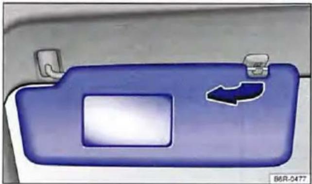 VOLKSWAGEN Up! (2011) - Zonnekleppen - 1