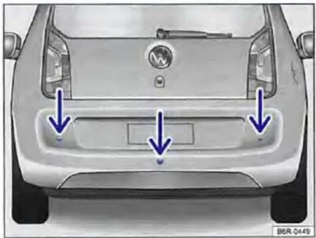 VOLKSWAGEN Up! (2011) - Parkeerhulp (PDC) - 1