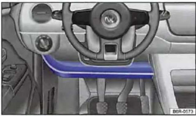 VOLKSWAGEN Up! (2011) - Opbergvak aan bestuurderszijde - 1