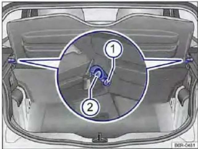 VOLKSWAGEN Up! (2011) - Hoedenplank - 1