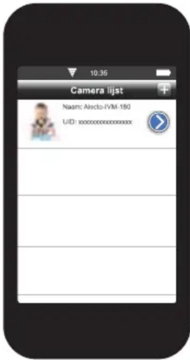 Camera lijst Naam: Alecto-IVM-180 UID: x00000000000000