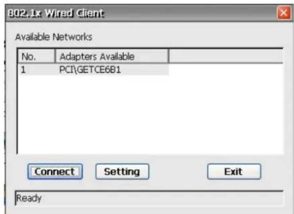 HP t510 Flexible - 802.1x Wired Client - 2