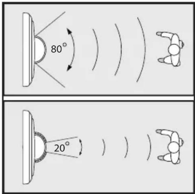 80° 20°