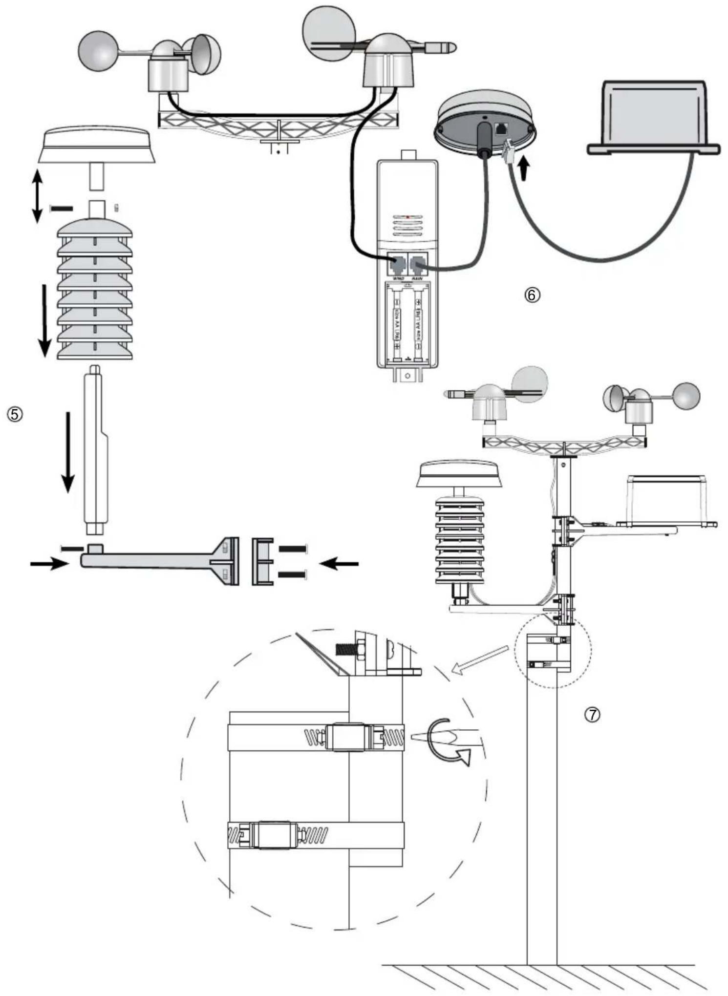 ALECTO WS-5000 - DESCRIPTION DE CONSTRUCTION - 2