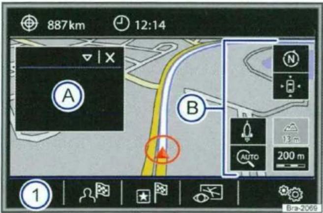 887km 12:14 A B N AUTO 200 m ① Bra-2069