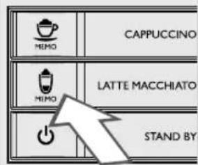 MEMO CAPPUCCINO MEMO LATTE MACCHIATO STAND BY