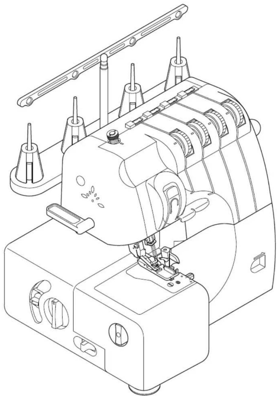 Gritzner 788 - Overlock Handleiding - 1