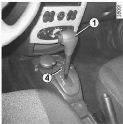 DACIA Logan MCV (2009) - AUTOMATISCHE TRANSMISSIE (vervolg) - 1