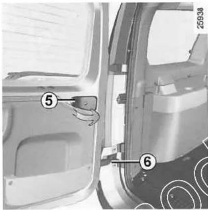 DACIA Logan MCV (2009) - PORTIEREN VERGRENDELEN EN ONTGRENDELEN (vervolg) - 2