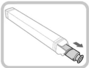 CANON ImageRUNNER ADVANCE C2220i - Maak de nieuwe tonercartridge gereed. - 1