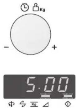 - + 5.00