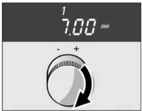 1 7.00 min - +