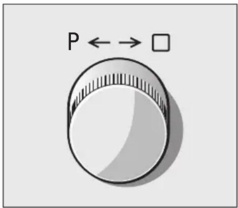 P ← → □