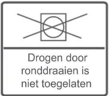Drogen door ronddraaien is niet toegelaten