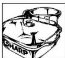 SHARP R33233W - GLAS EN GLAS-KERAMIEK - 2