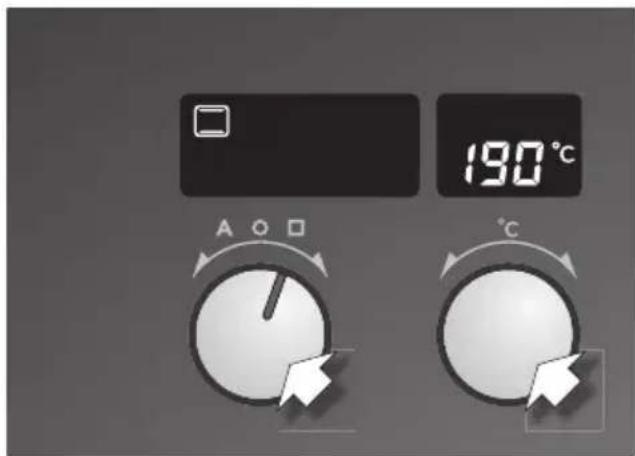 190°C A O D °C