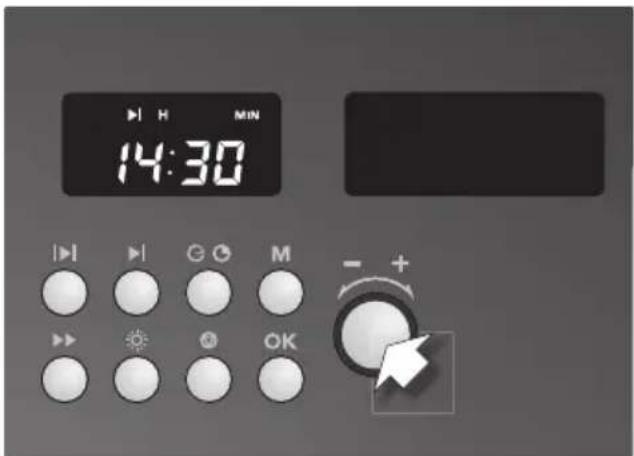 Atag CX 6011 X - Instellen van het einde van de bereidingstijd - 3