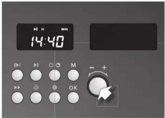Atag CX 6011 X - Instellen van het einde van de bereidingstijd - 5