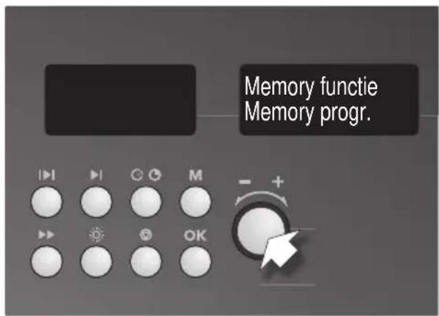 Memory functie Memory progr.