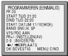 SEG VCR5360B - Timeropnamen met ShowView - 6