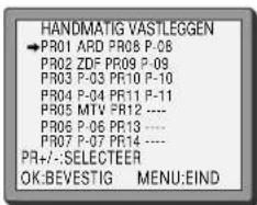 SEG VCR5360B - De automatische instellingen (vervolg) - 5