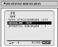 SAMSUNG SV-451F - Interval herhalen - 2