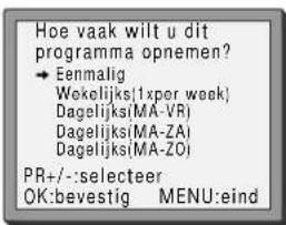 SEG VCR4350 - Timeropnamen met ShowView - 3
