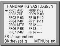 SEG VCR4350 - Zenders instellen - 15