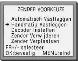 SEG VCR4350 - Zenders instellen - 14