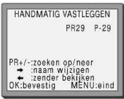 SEG VCR4350 - Zenders instellen - 16