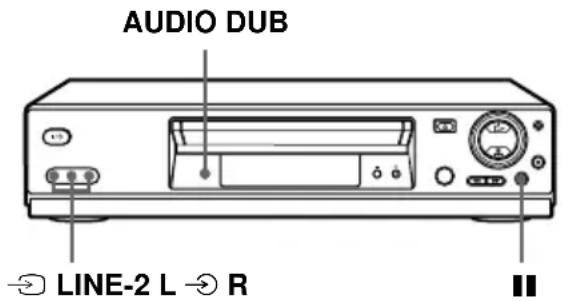 SONY SLV-SX720 - Geluid kopiëren (alleen bij de SLV-SE820D/E) - 1