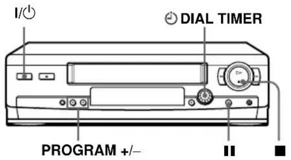 I/ DIAL TIMER PROGRAM +/-