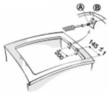 A B 145 ± 1 60°