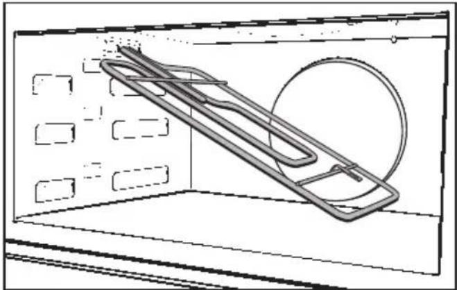 MIELE H 4082 BM - Bovenwand - 2