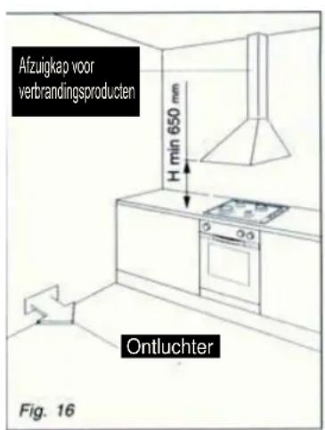 Exquisit EGK640STX - AFVOER VAN VERBRANDINGSPRODUCTEN - 1