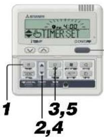 5 TIMER SET 1 3,5 2,4