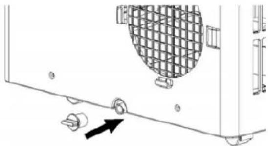 CLATRONIC CL 3134 - De opvangcontainer voor condenswater leegmaken - 2