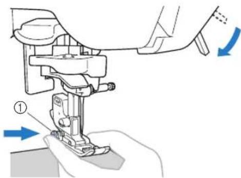 BROTHER NV-2035 - ■ Als u dikke naden naait en de stof niet wordt doorgevoerd aan het begin van het stiksel - 2