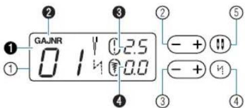 BROTHER NV-2030 - Bedieningspaneel - 1