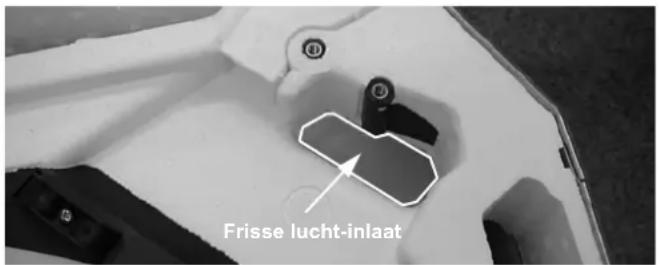 Frisse lucht-inlaat