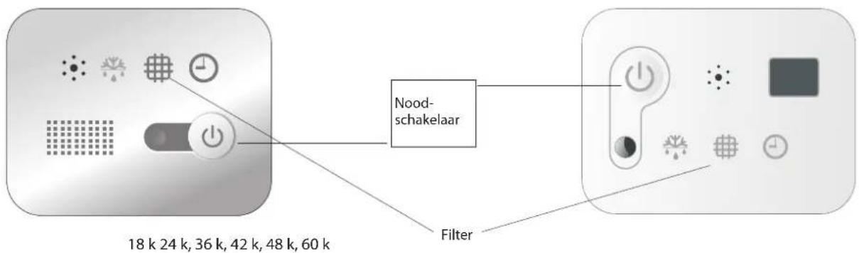 HISENSE AUC-60 - Instelling van de interval voor schoonmaken filter - 1