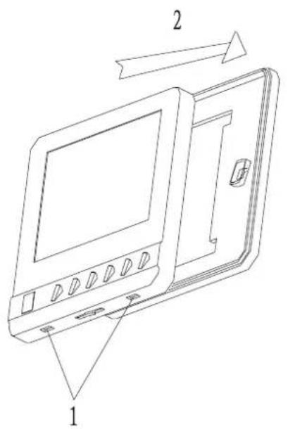 HISENSE AMD UX4SJD - Installatie bedrade afstandsbediening - 1